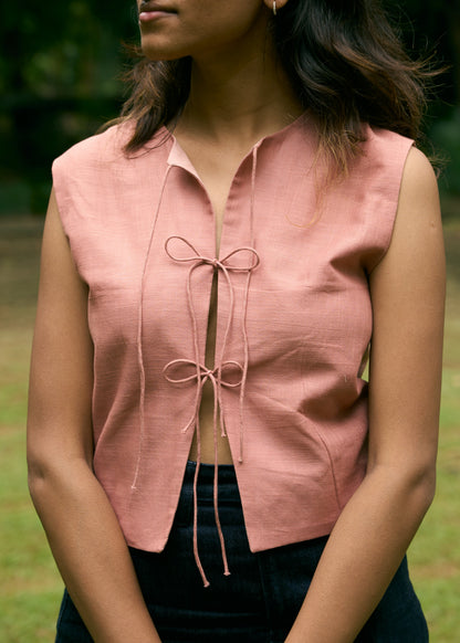 Tie me Knot in Dusty Rose