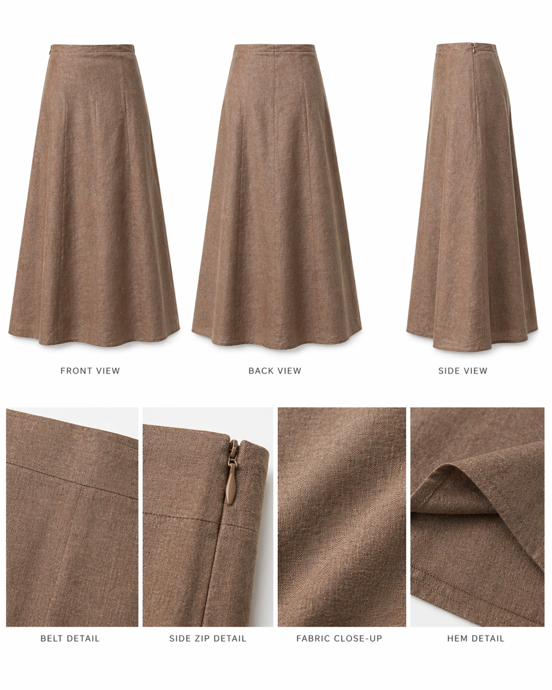 Element Skirt in Mud Earth