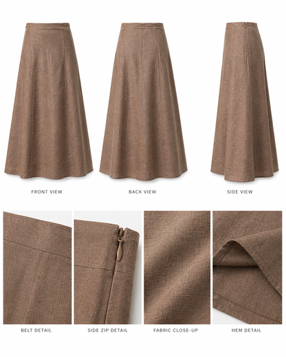 Element Skirt in Mud Earth